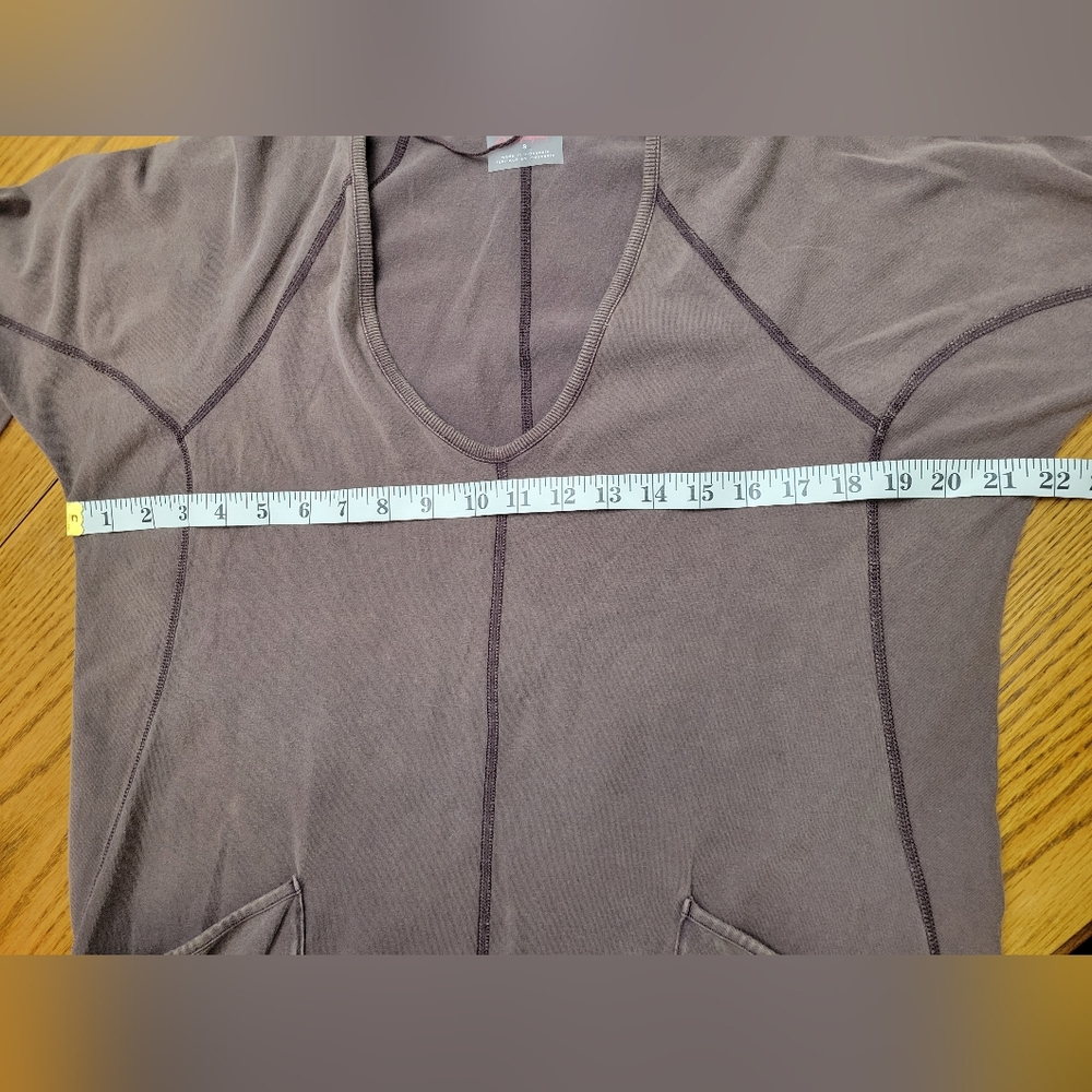 Free People FP Movement Hot Shot Long Sleeve Romper Dark Espresso Brown Small - Picture 10 of 14